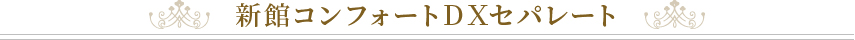 新館コンフォートDXセパレート